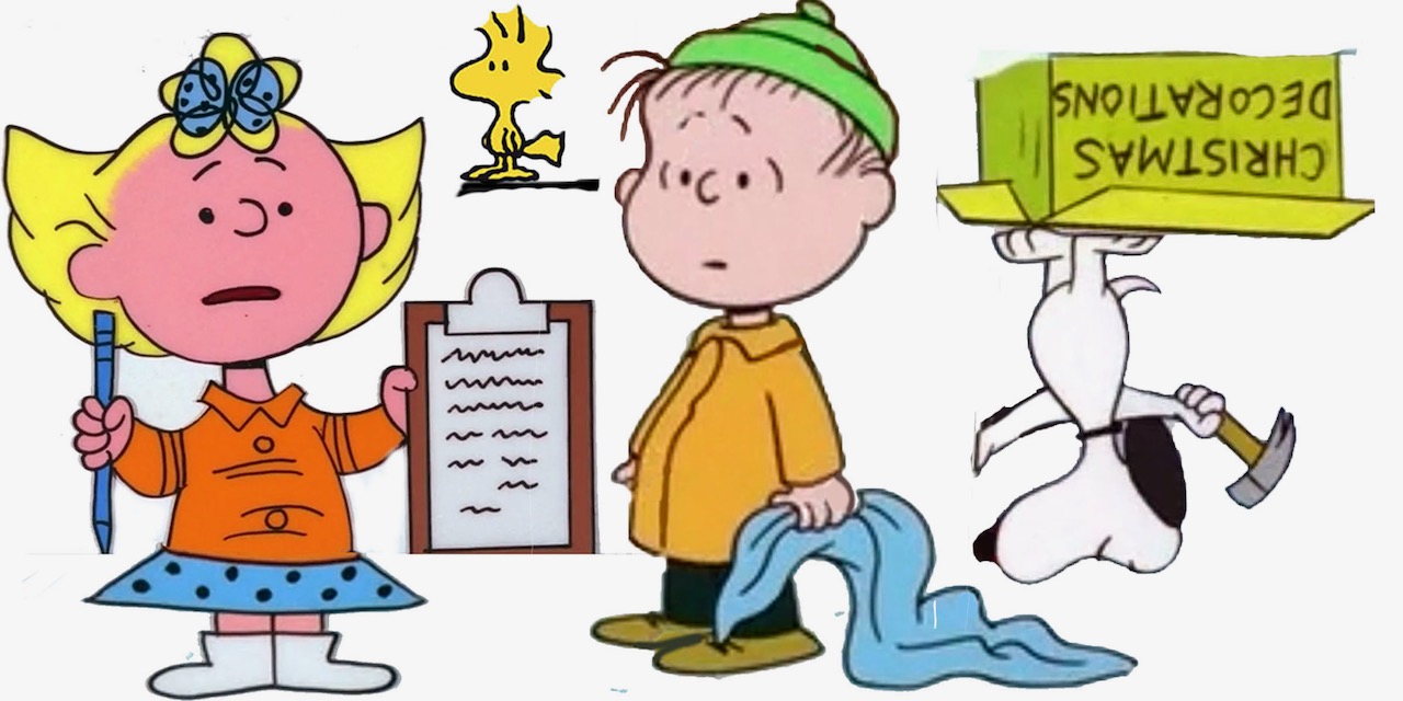 Linus and Sally and Woodstock Linus and Sally and Woodstock